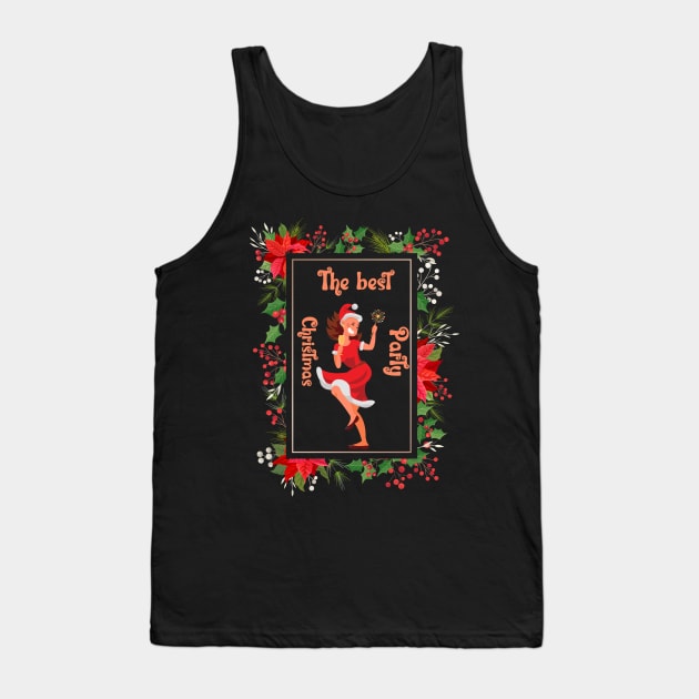 The Best Christmas Party Tank Top by NICHE&NICHE